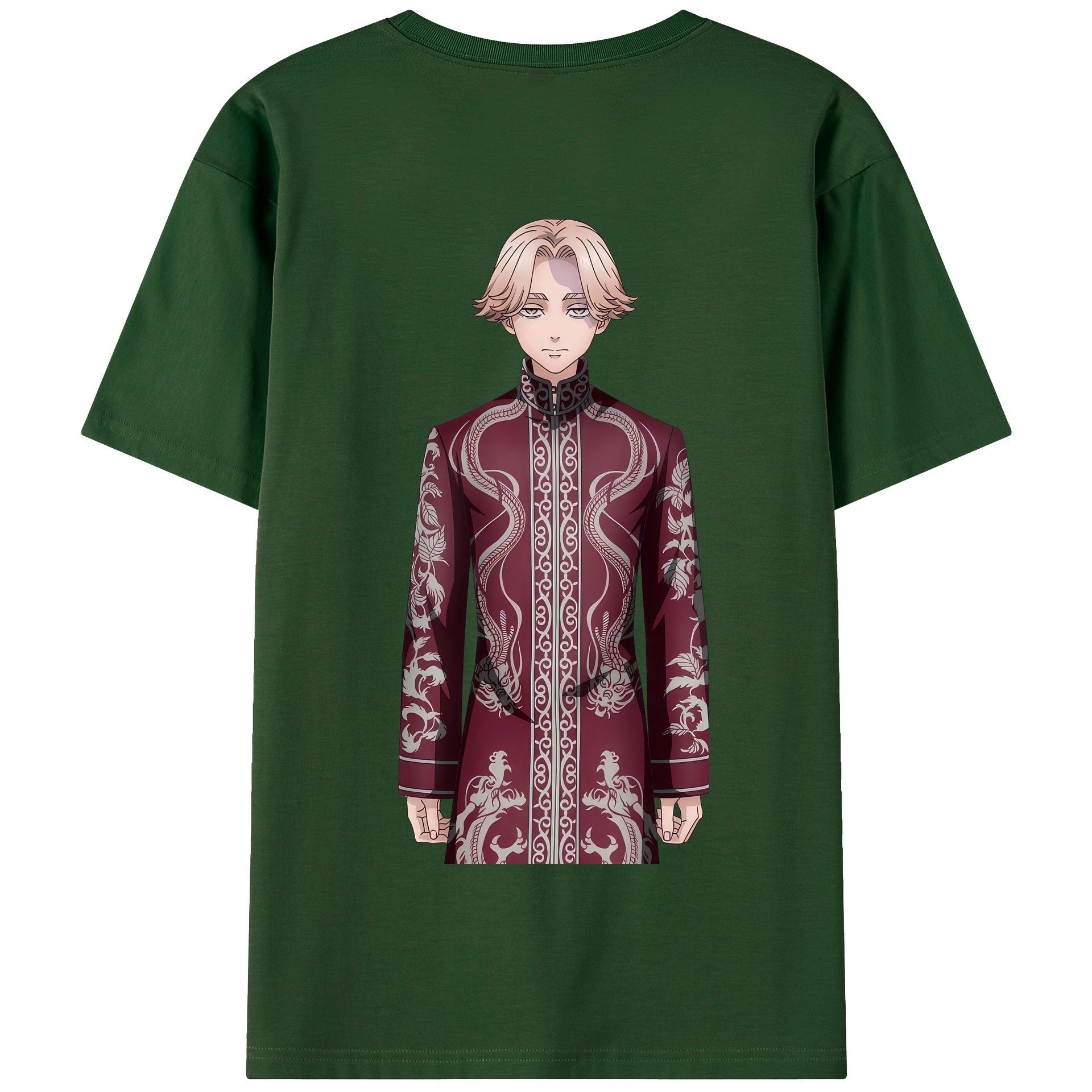 （画像用） 東京リベンジャーズ Tokyo Revengers 綿100％半袖Tシャツ（背面プリント）